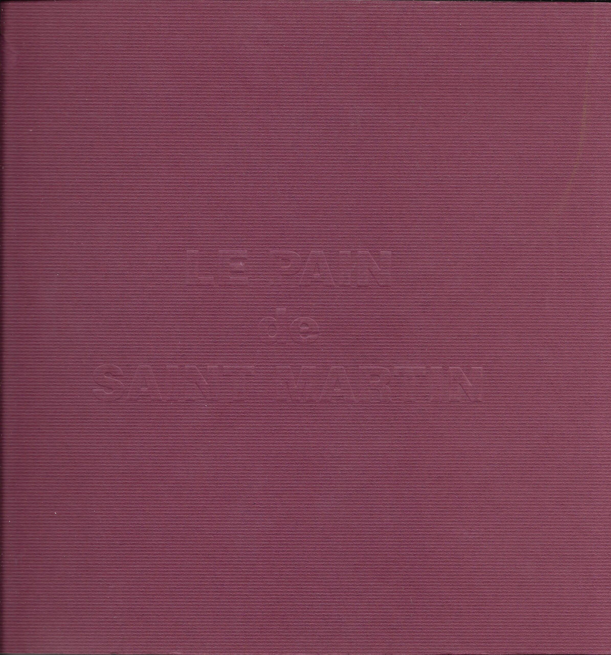Le pain de Saint-Martin