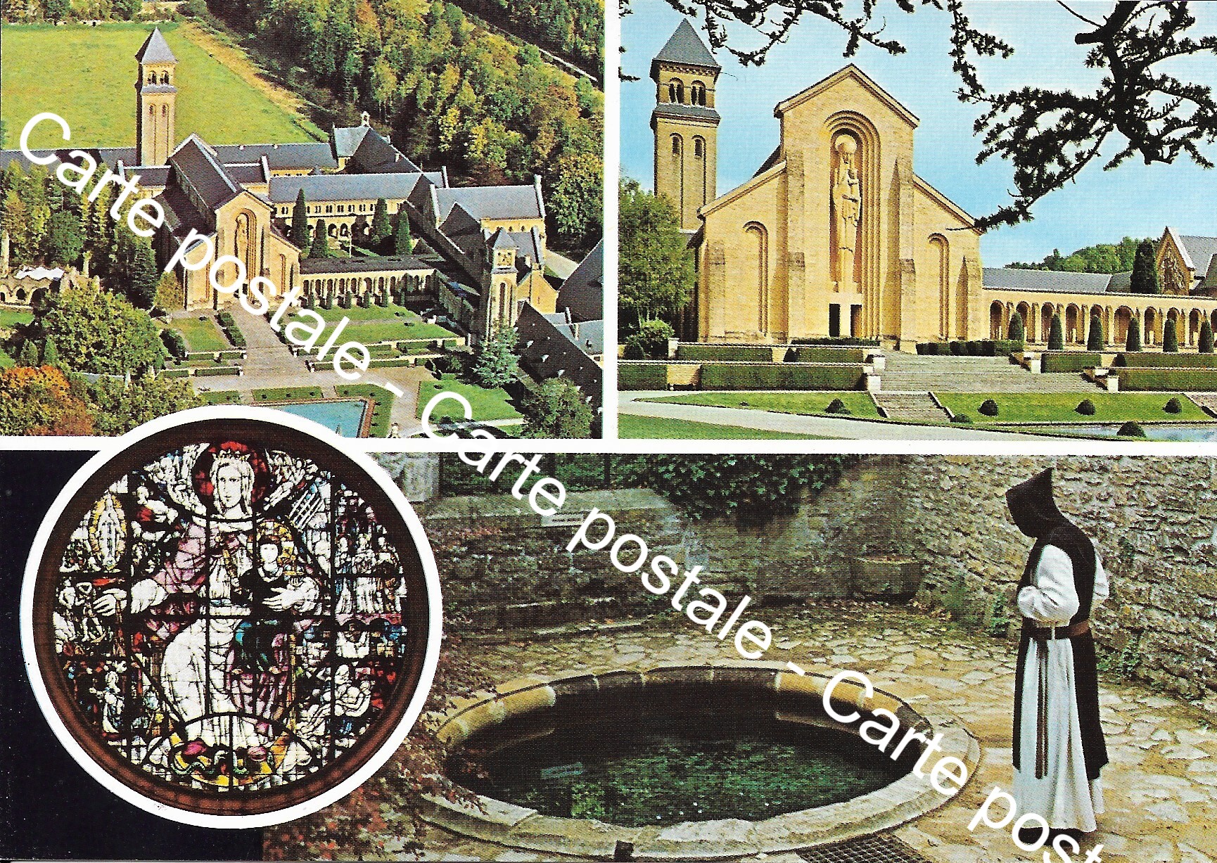 Carte postale - Orval "Abbaye Notre-Dame d'Orval"