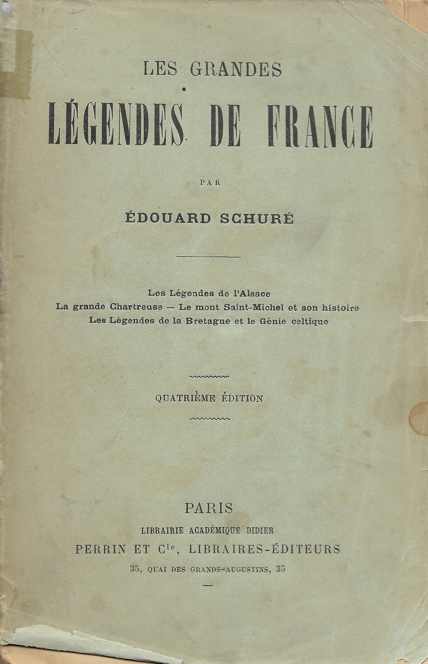 Les grandes légendes de France