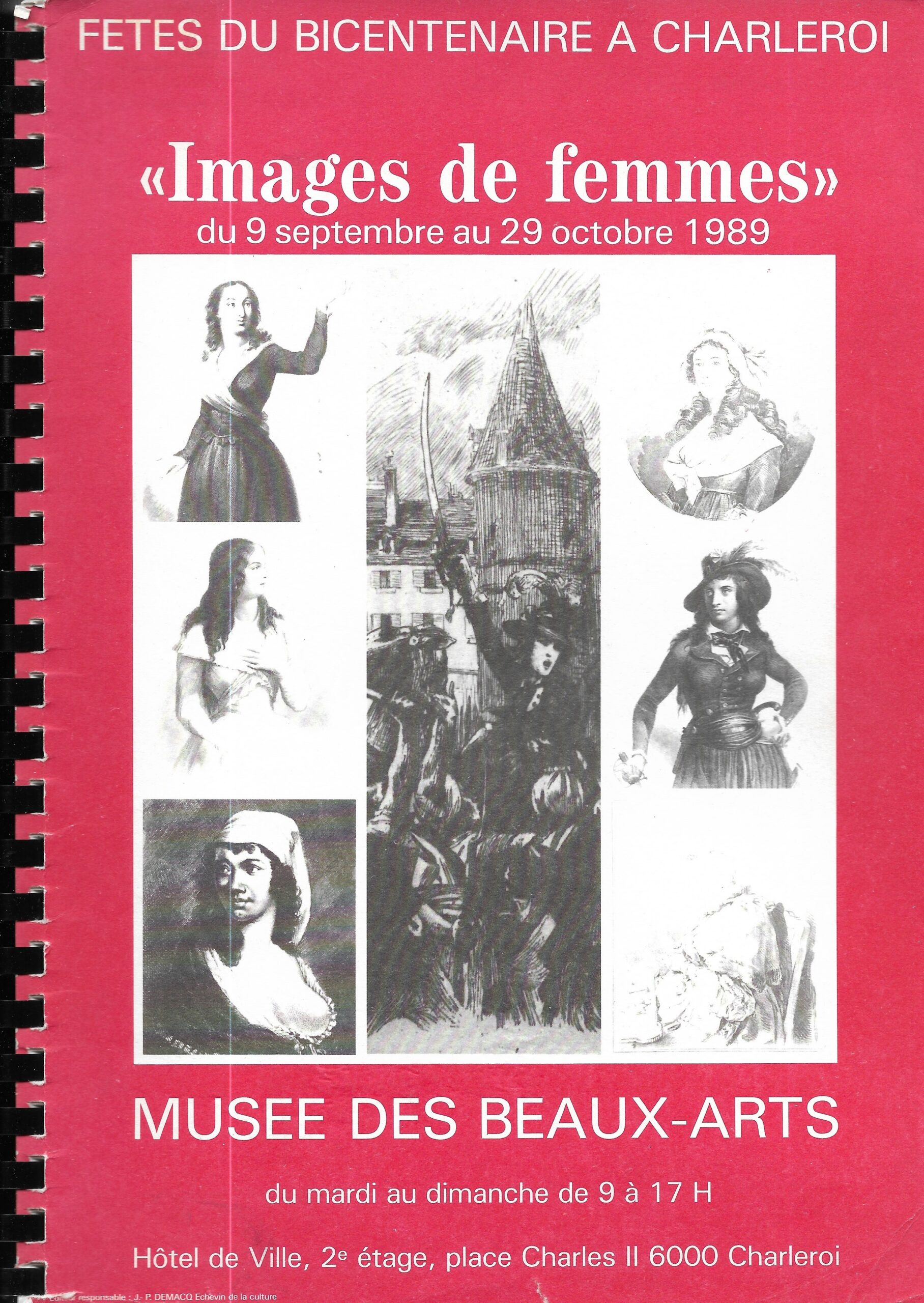 Fêtes du bicentenaire à Charleroi "Images de femmes" - Musée des Beaux-Arts