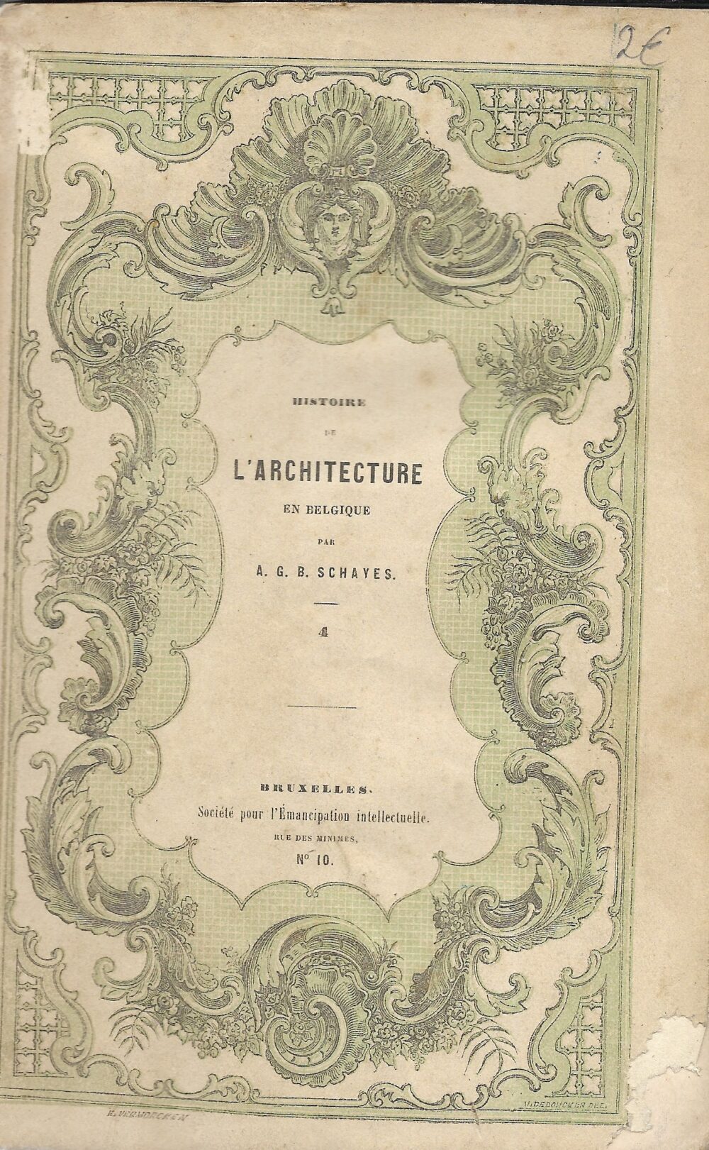 Histoire de l'architecture en Belgique n°4