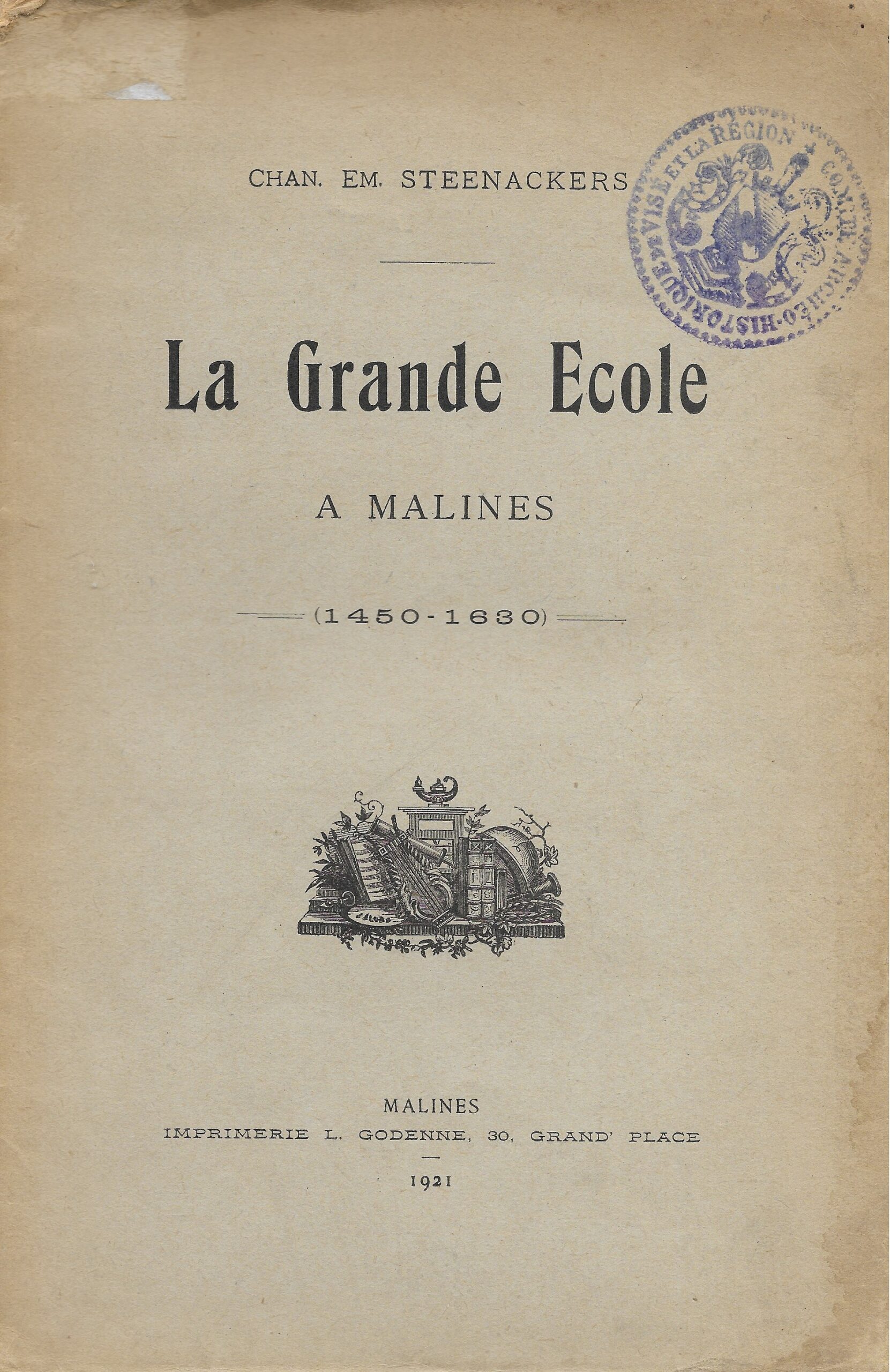 La grande Ecole à Malines (1450-1630)
