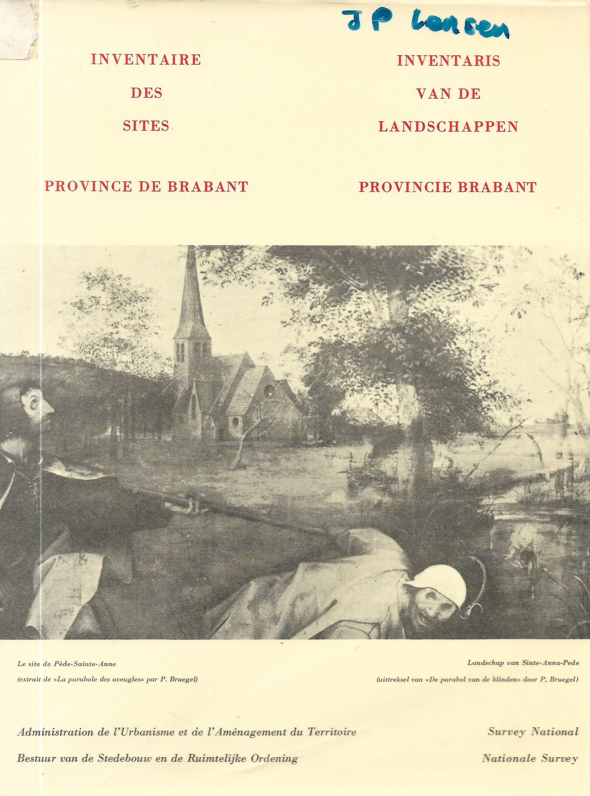 Inventaire des sites, Province de Brabant