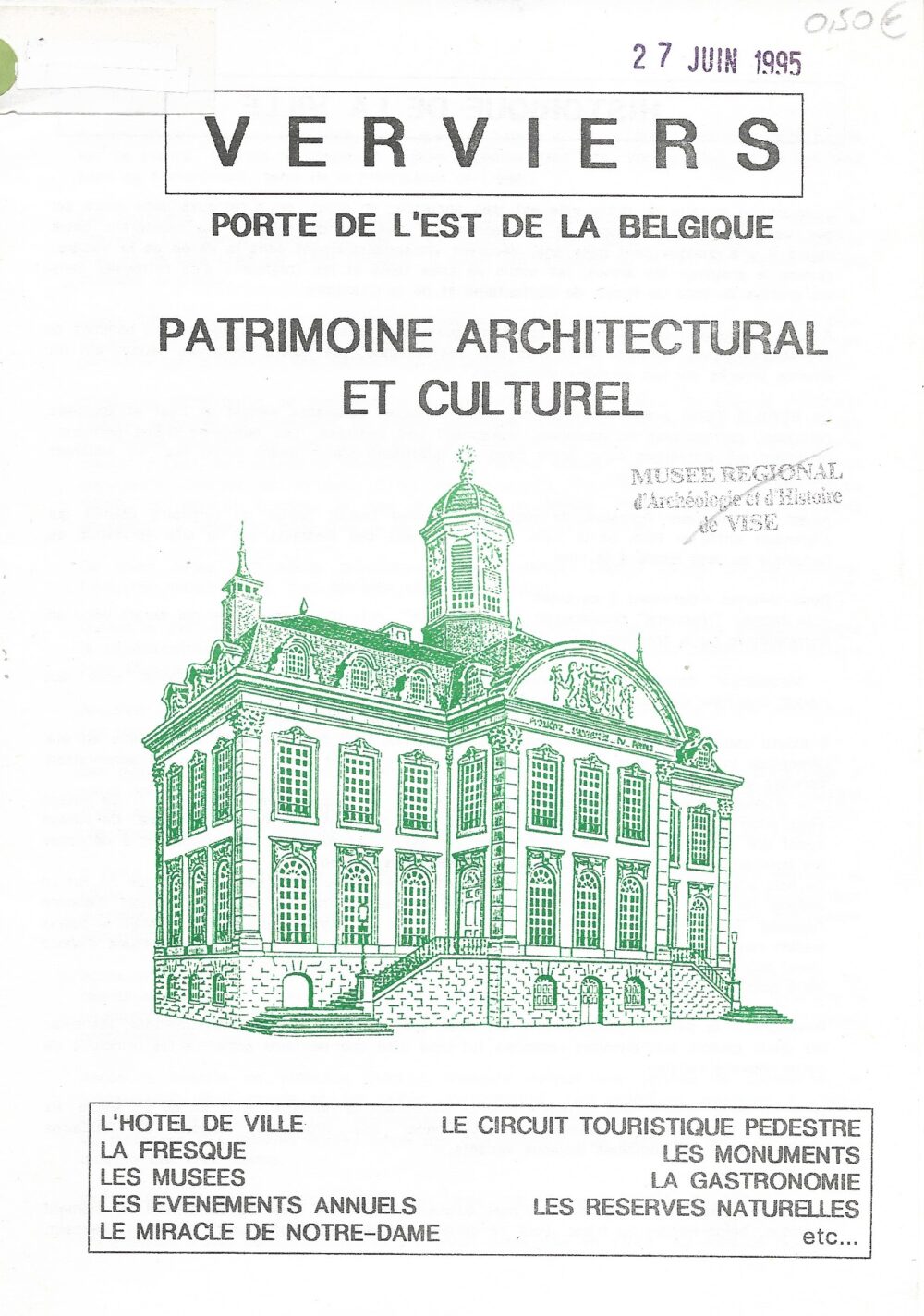 Verviers, Porte de l'est de la Belgique