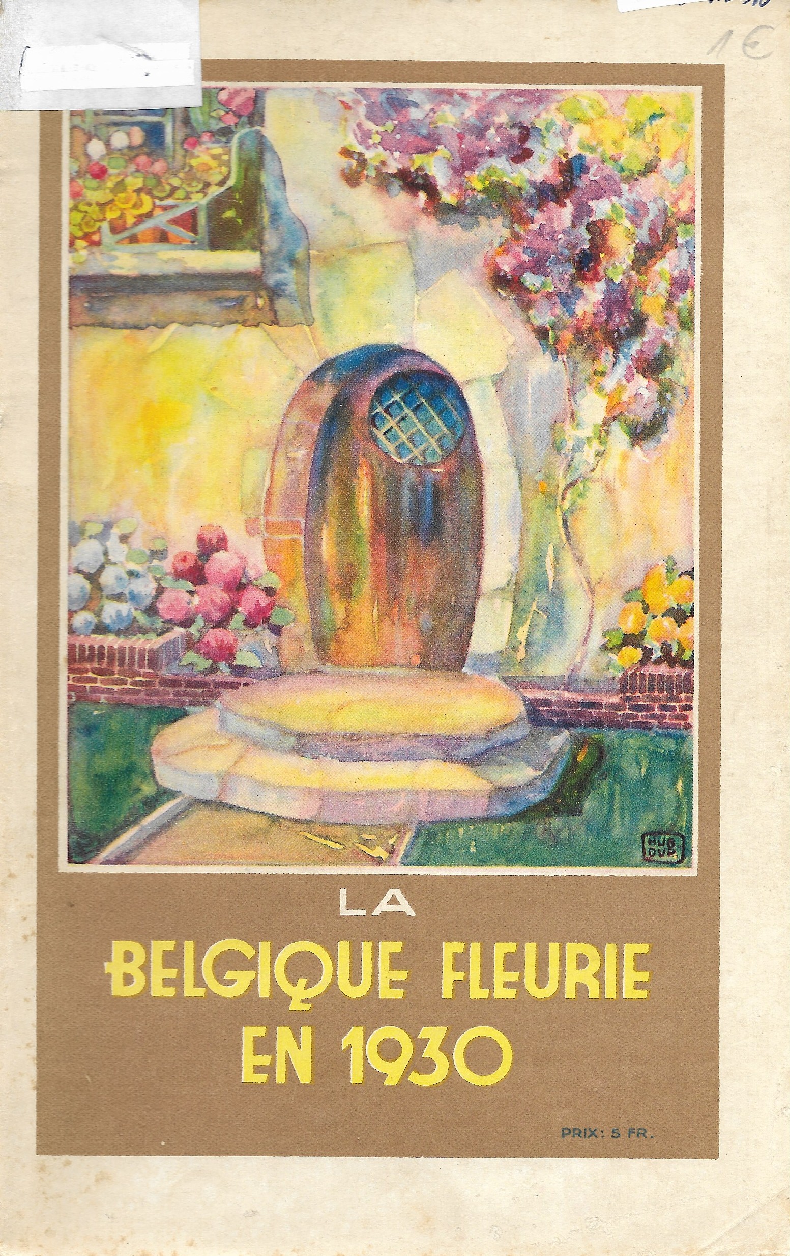 La Belgique fleurie en 1930