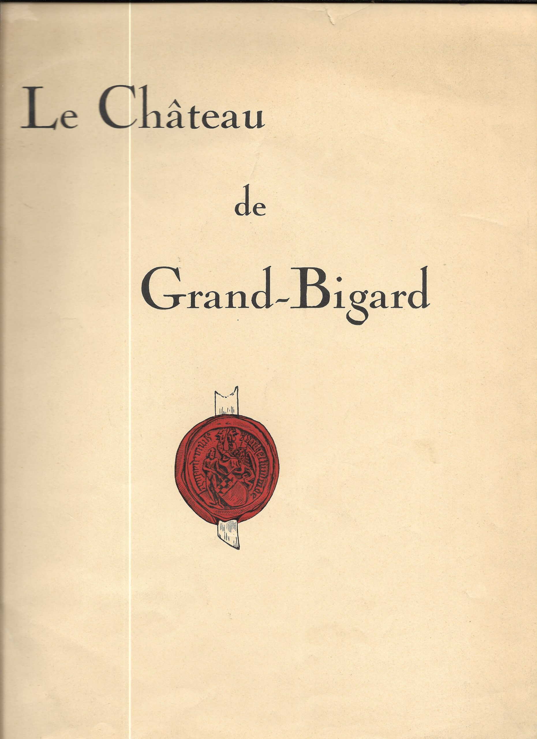 Le Château de Grand-Bigard