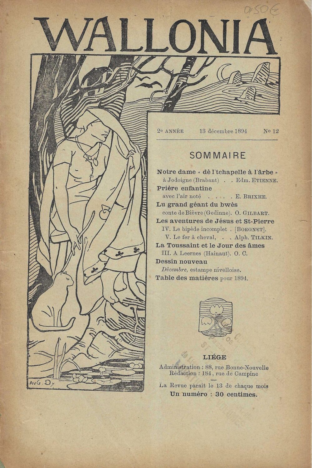 Wallonia (1894) n°12