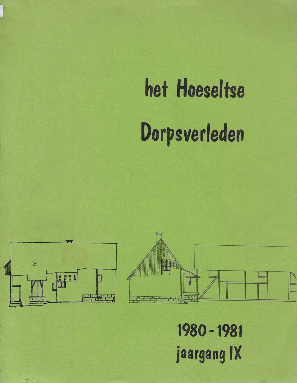 Het Hoeseltse Dorpsverleden (1980-1981)