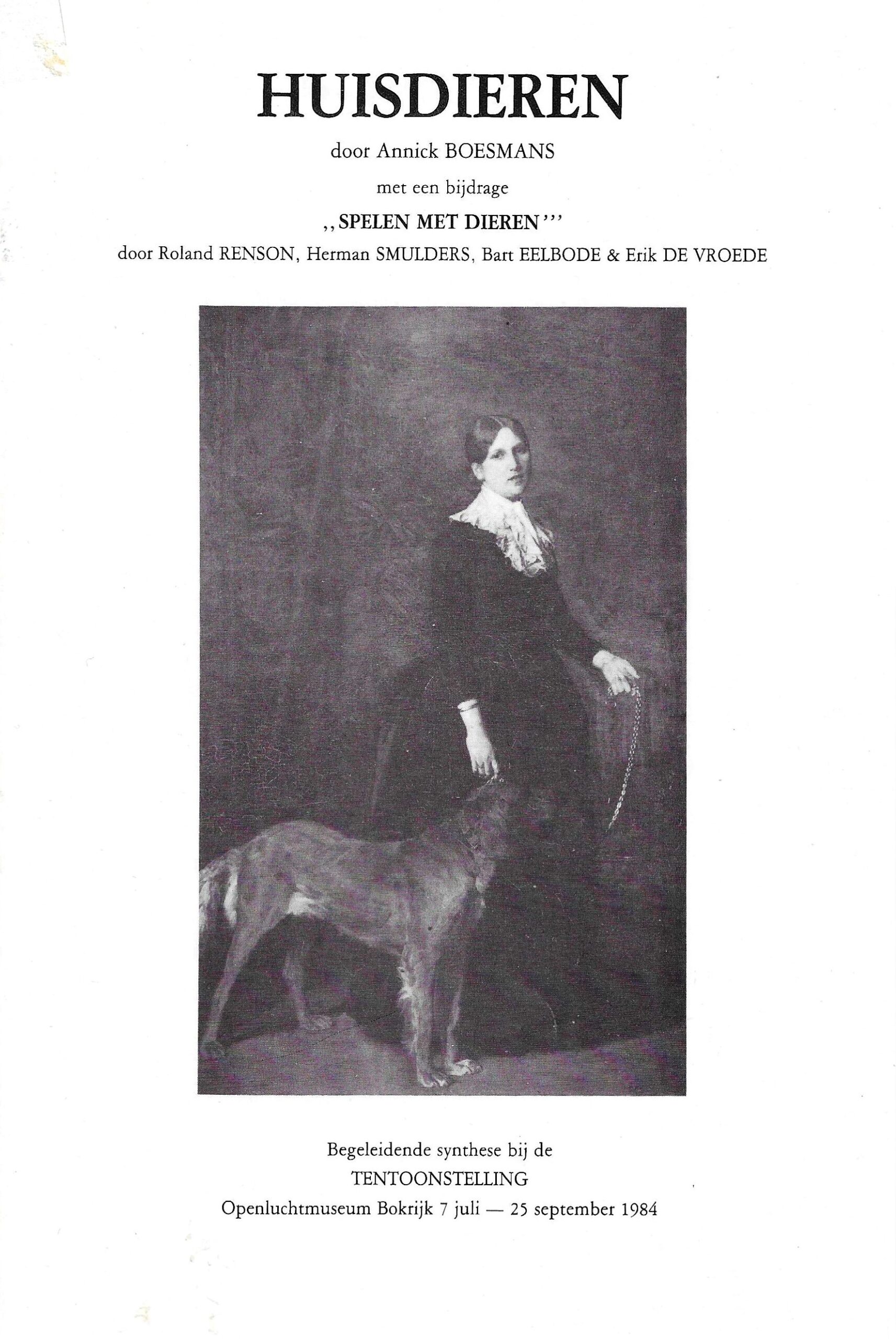 Volkskunde driemaandelijks, tijdschrift voor de studie van het volksleven - Huisdieren