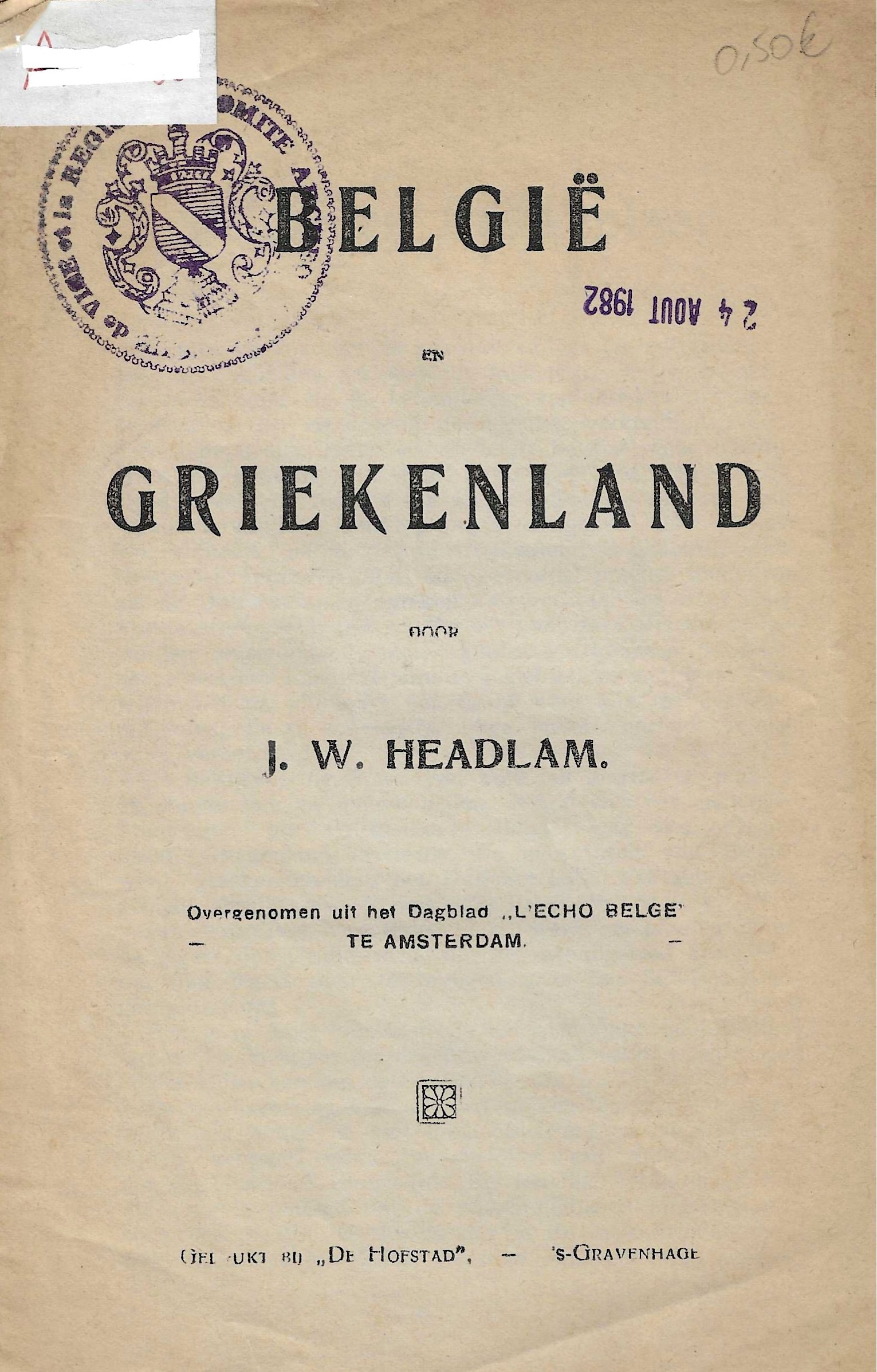 België en Griekenland
