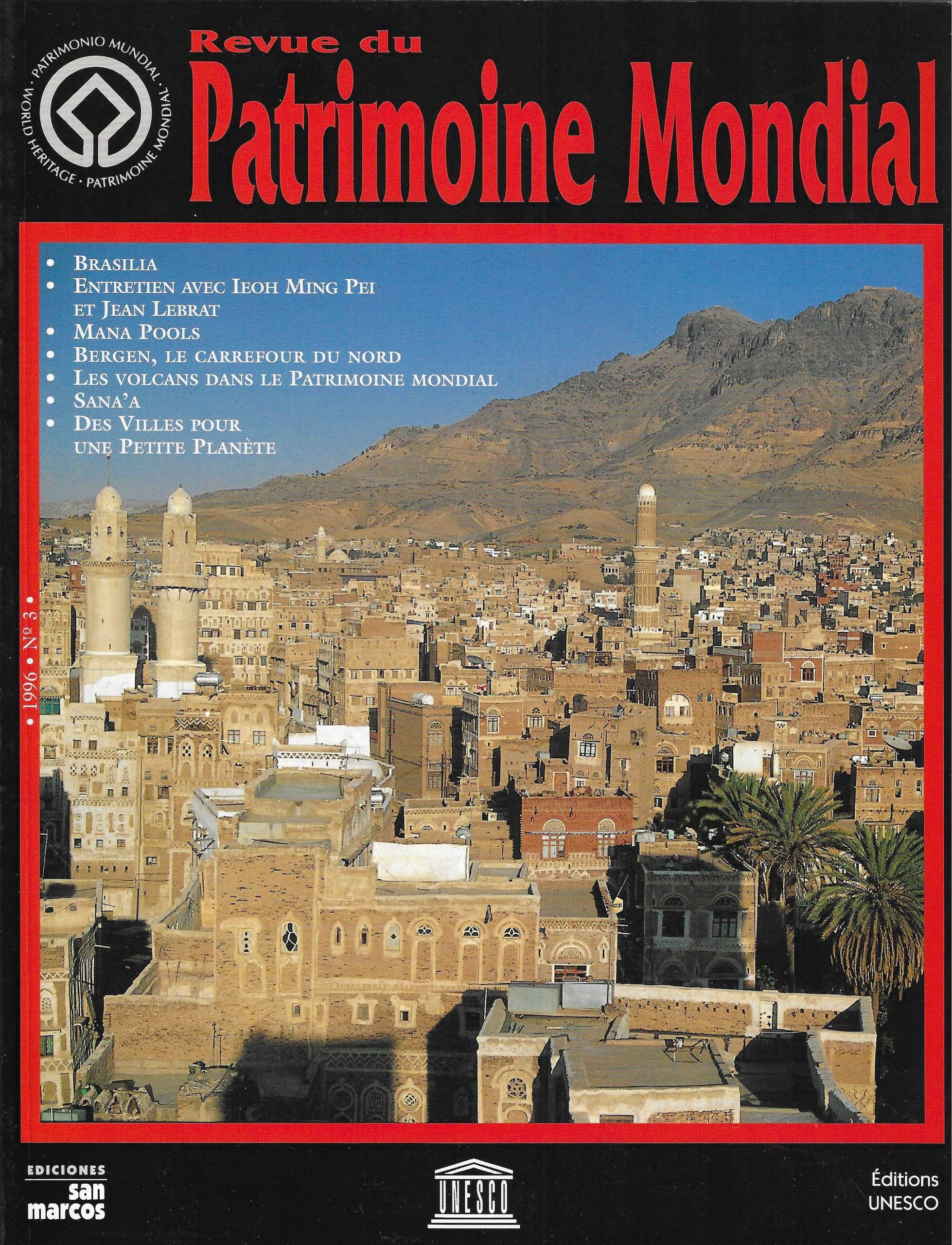Revue du Patrimoine Mondial n°3 (1996)