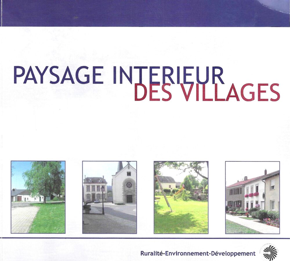 Paysage intérieur des villages