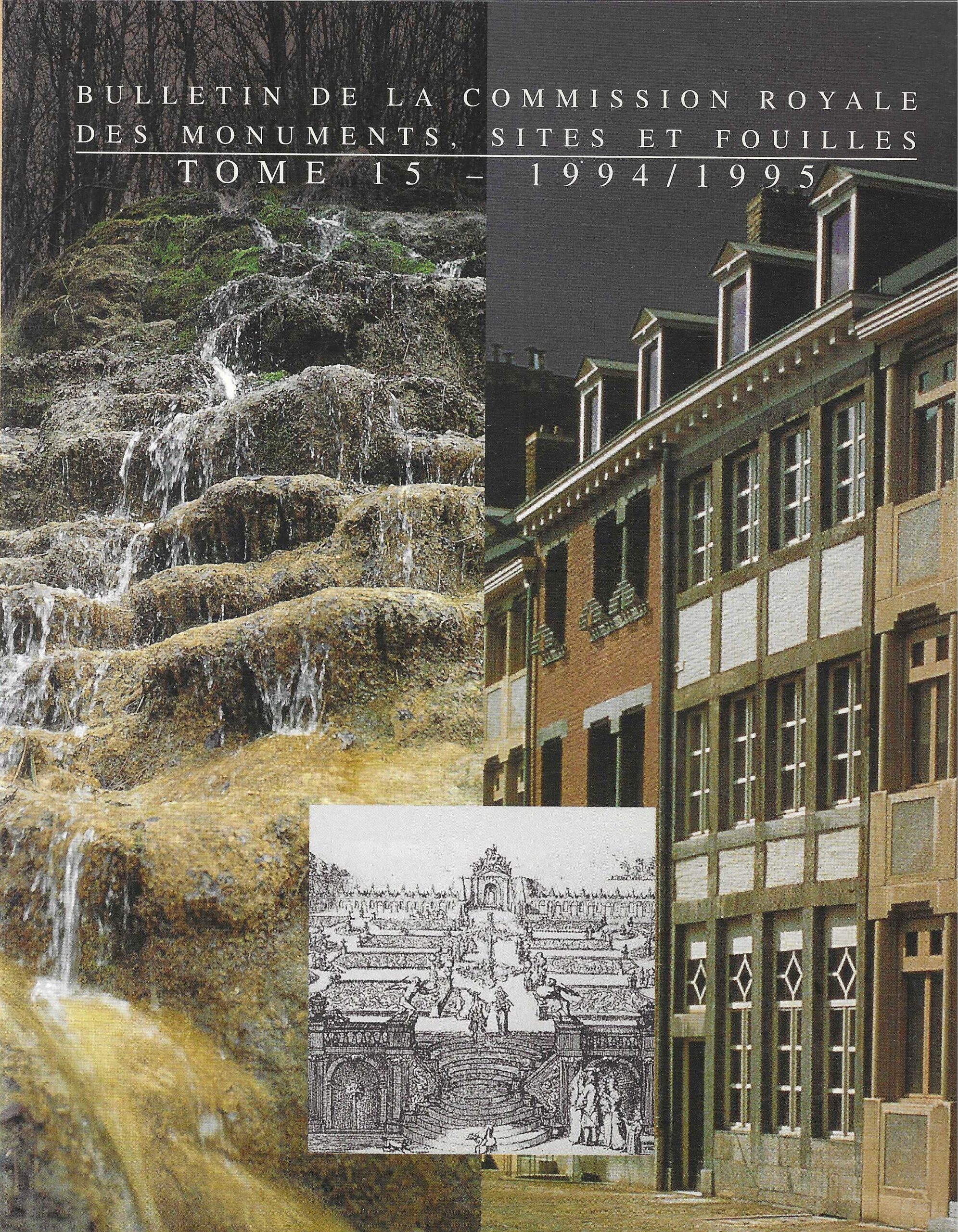 Bulletin de la commission royale des monuments, sites et fouilles (Tome 15)