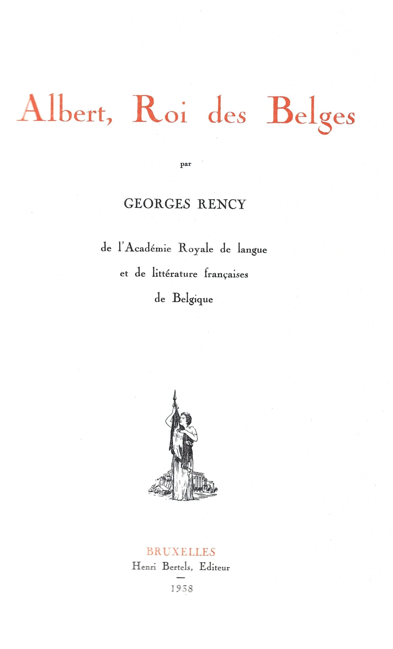 Albert, Roi des Belges