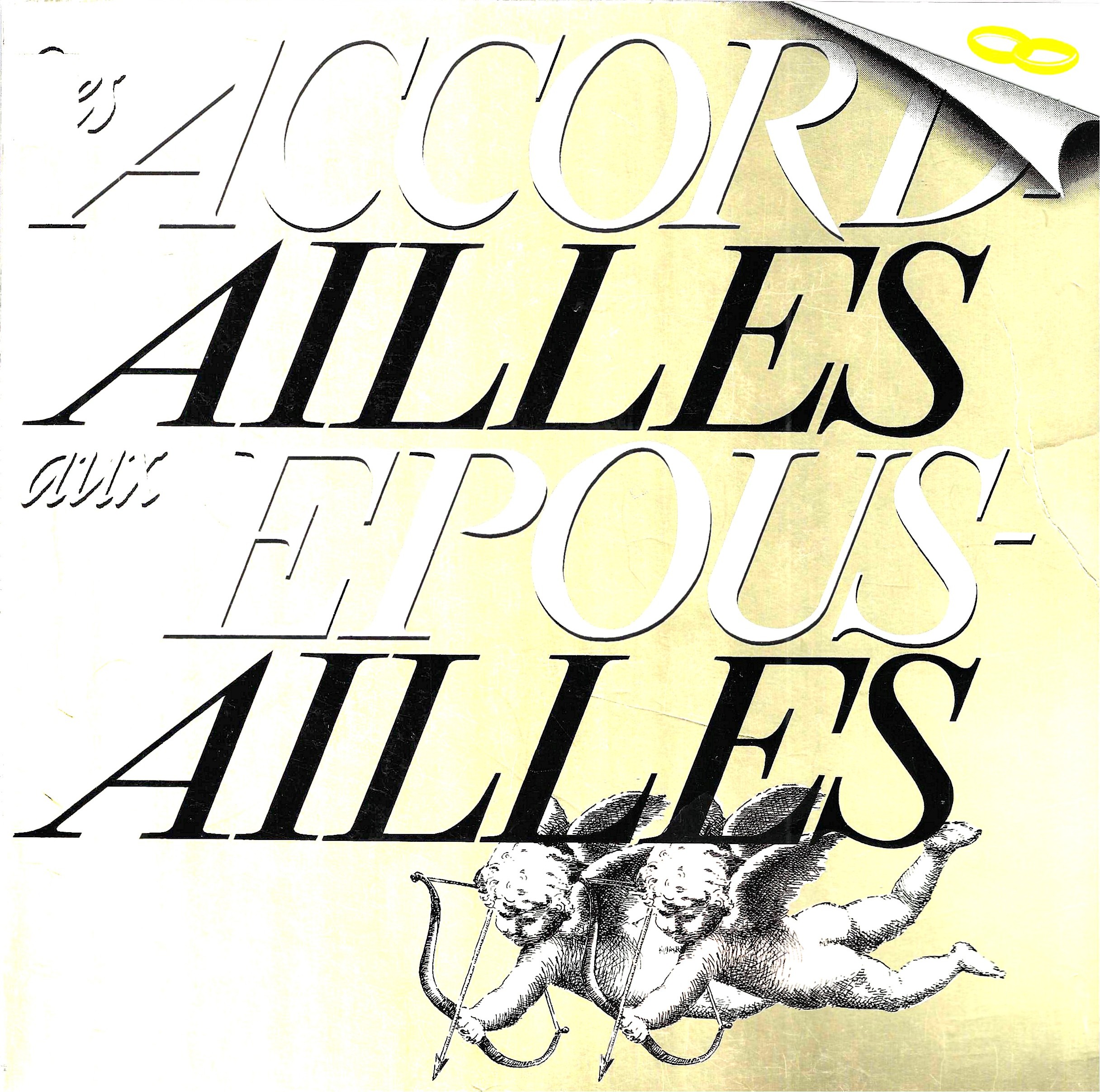 Des accordailles aux épousailles