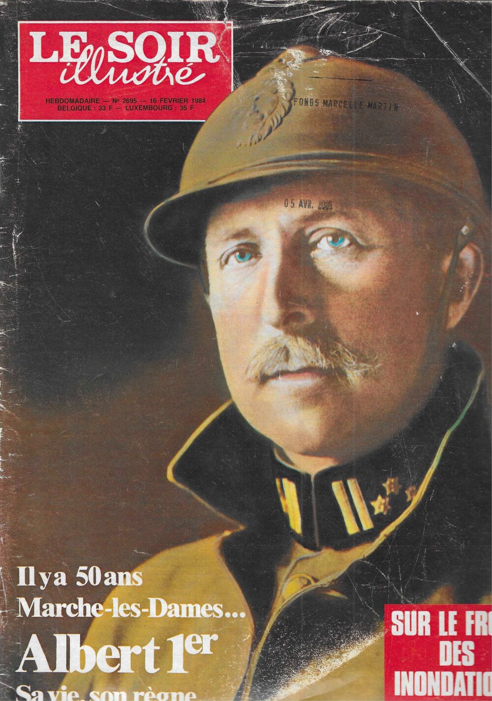 Le Soir illustré N°2695 - Il y a 50 ans Marche-les-Dames... Albert 1er, sa vie, son règne