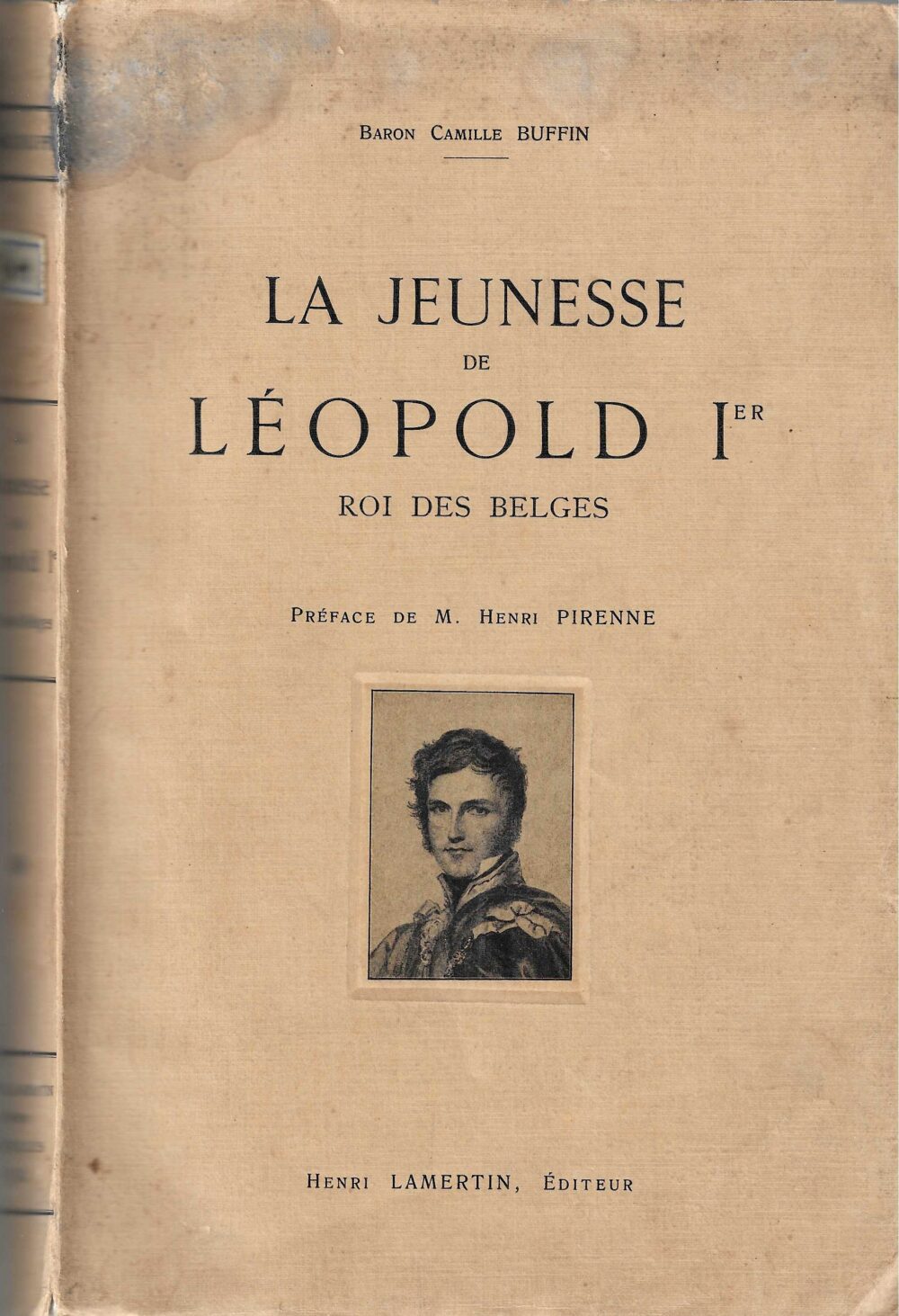 La jeunesse de Léopold 1er, Roi des Belges