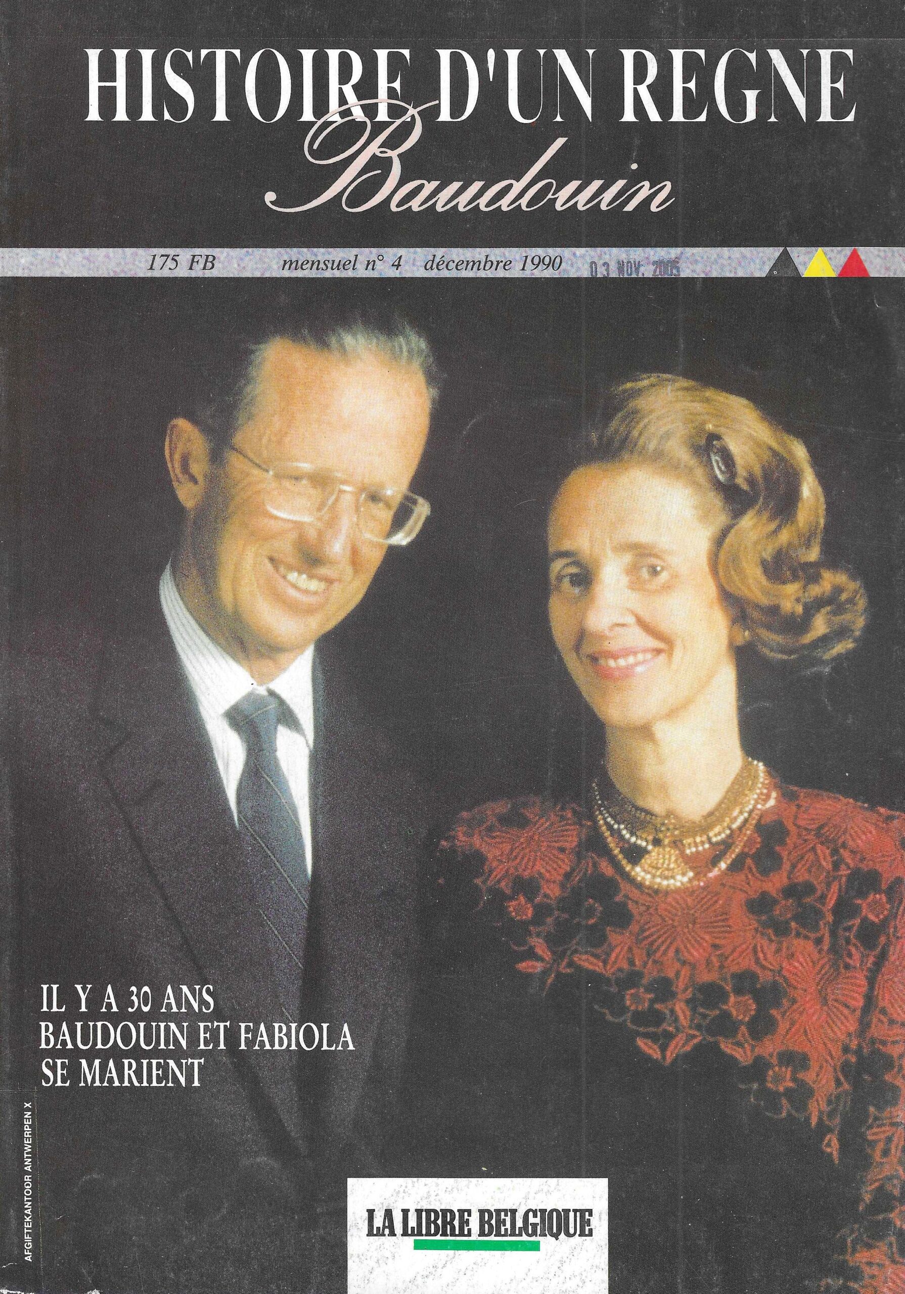 Histoire d'un règne - Baudouin n°4 (1990)