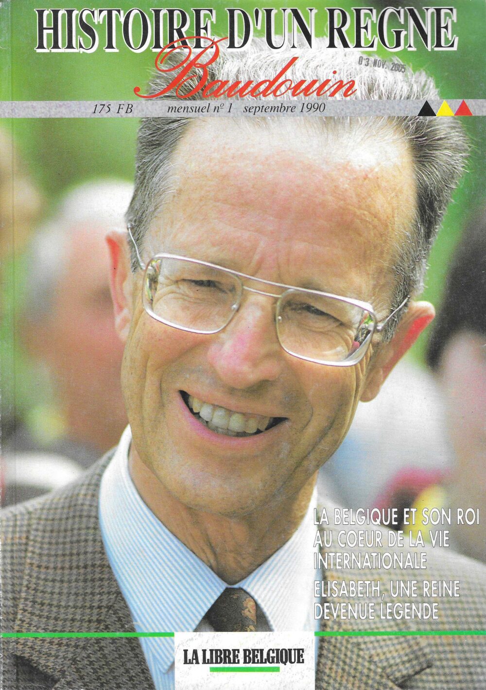 Histoire d’un règne – Baudouin n°1 (1990)