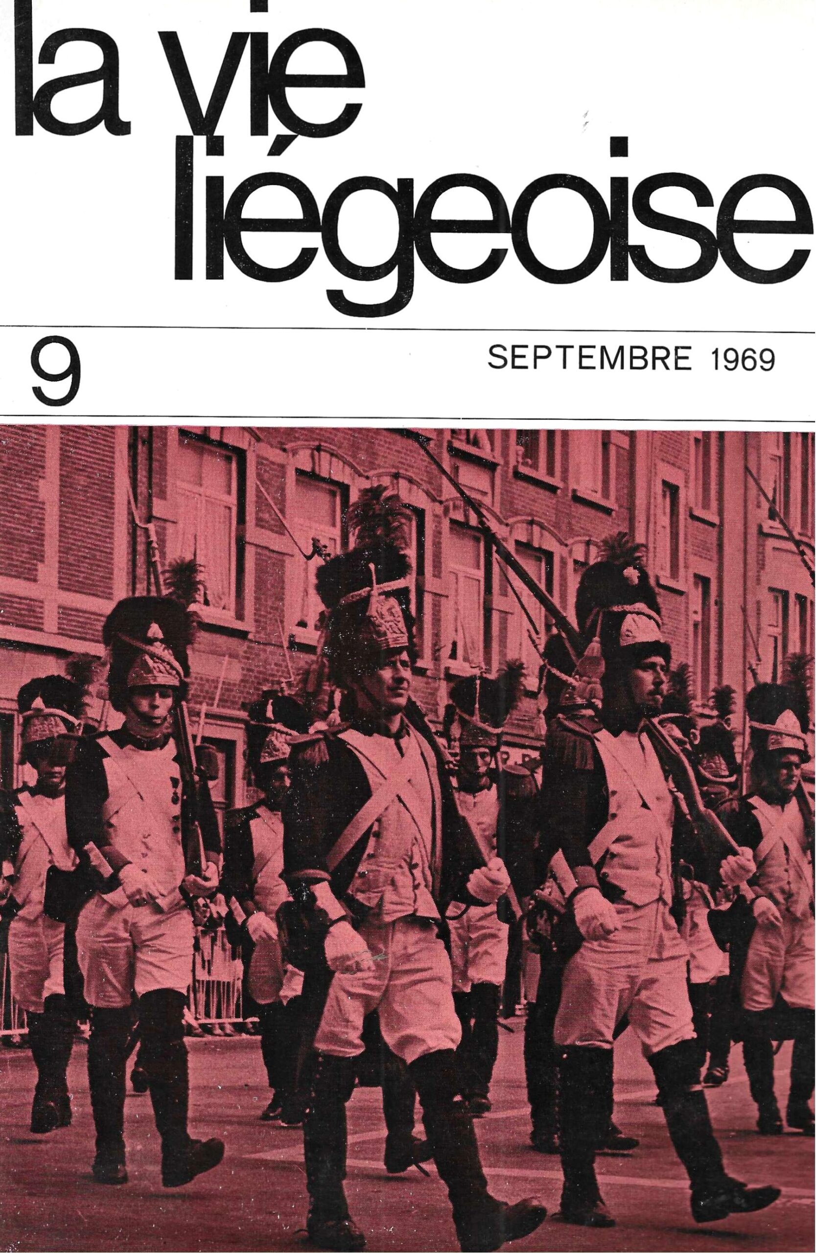 La vie Liégeoise n°9 (1969) – Prélude aux journées wallonnes de septembre