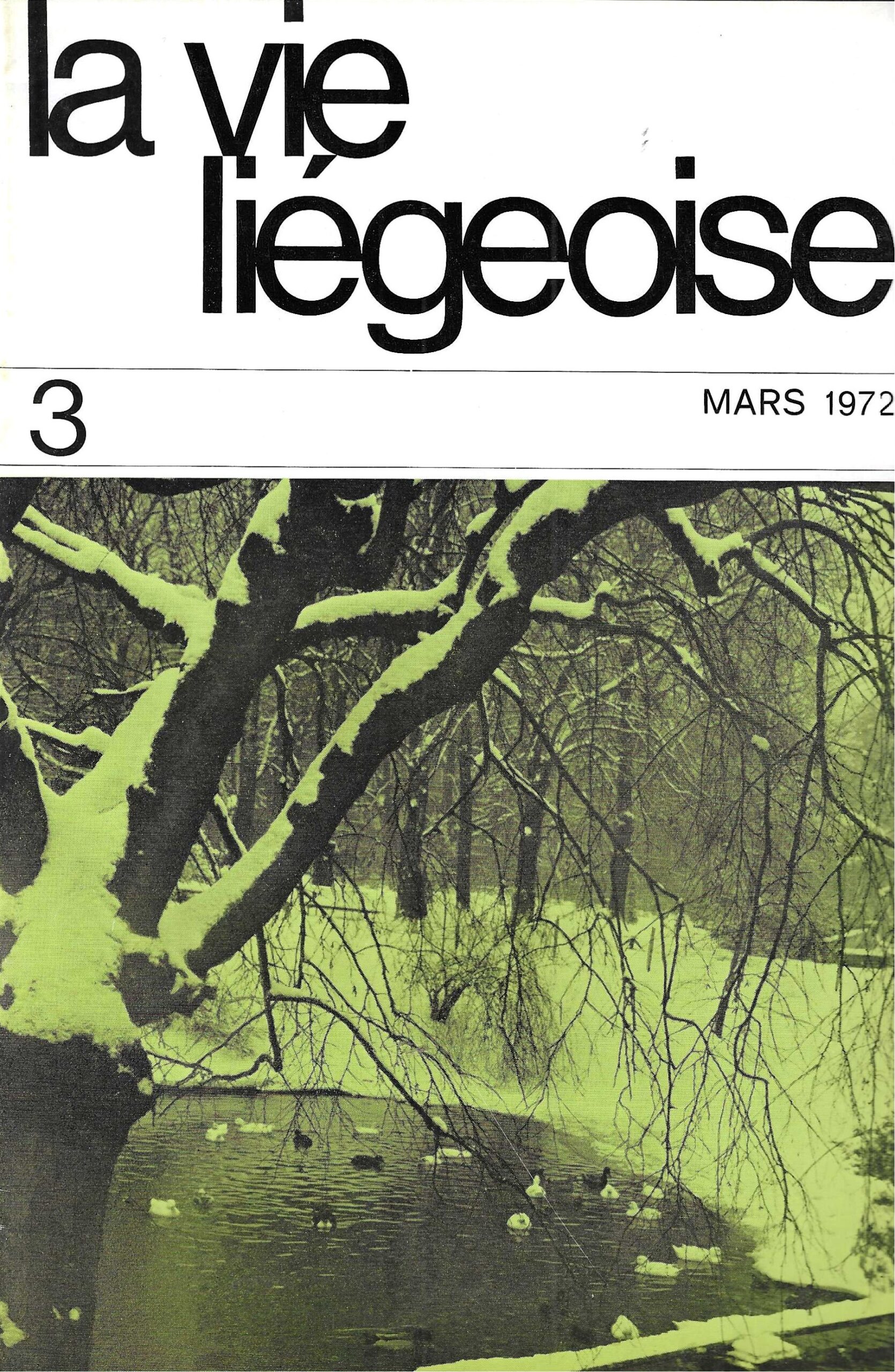 La vie Liégeoise n°3 (1972) – Heurs et malheurs de la Boverie part. 1