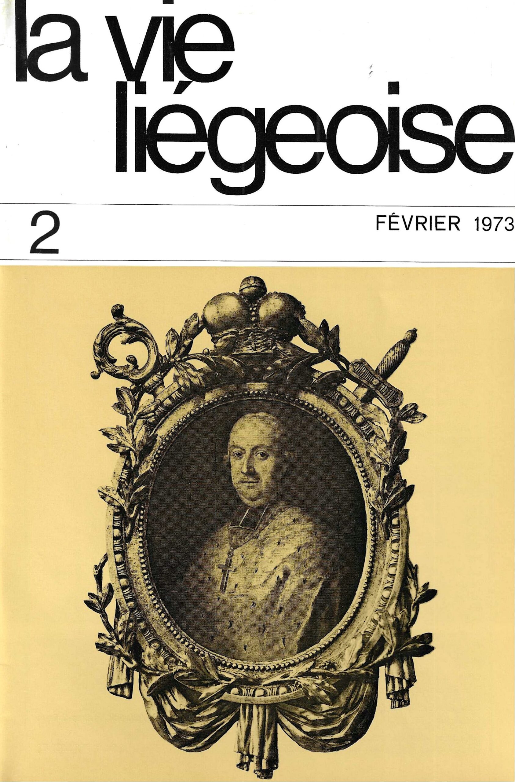 La vie Liégeoise n°2 (1973) – La Société des Beaux-Arts de Liège