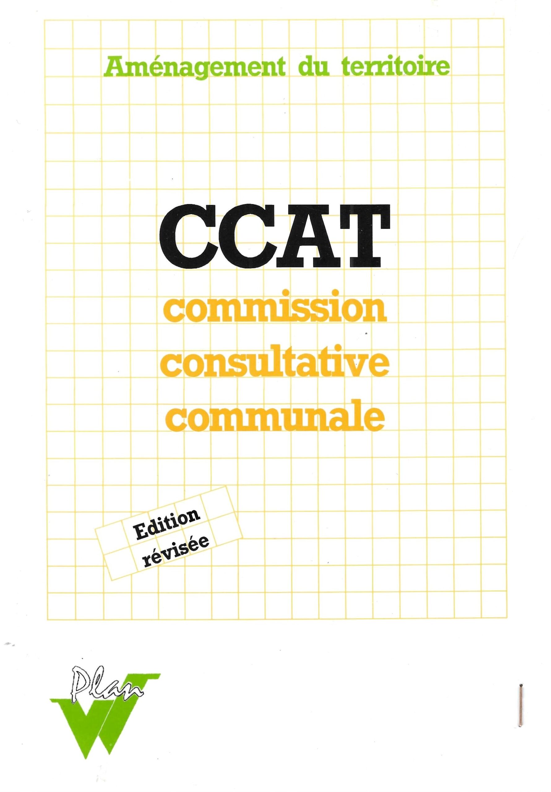 Aménagement du territoire - CCAT, commission consultative communale