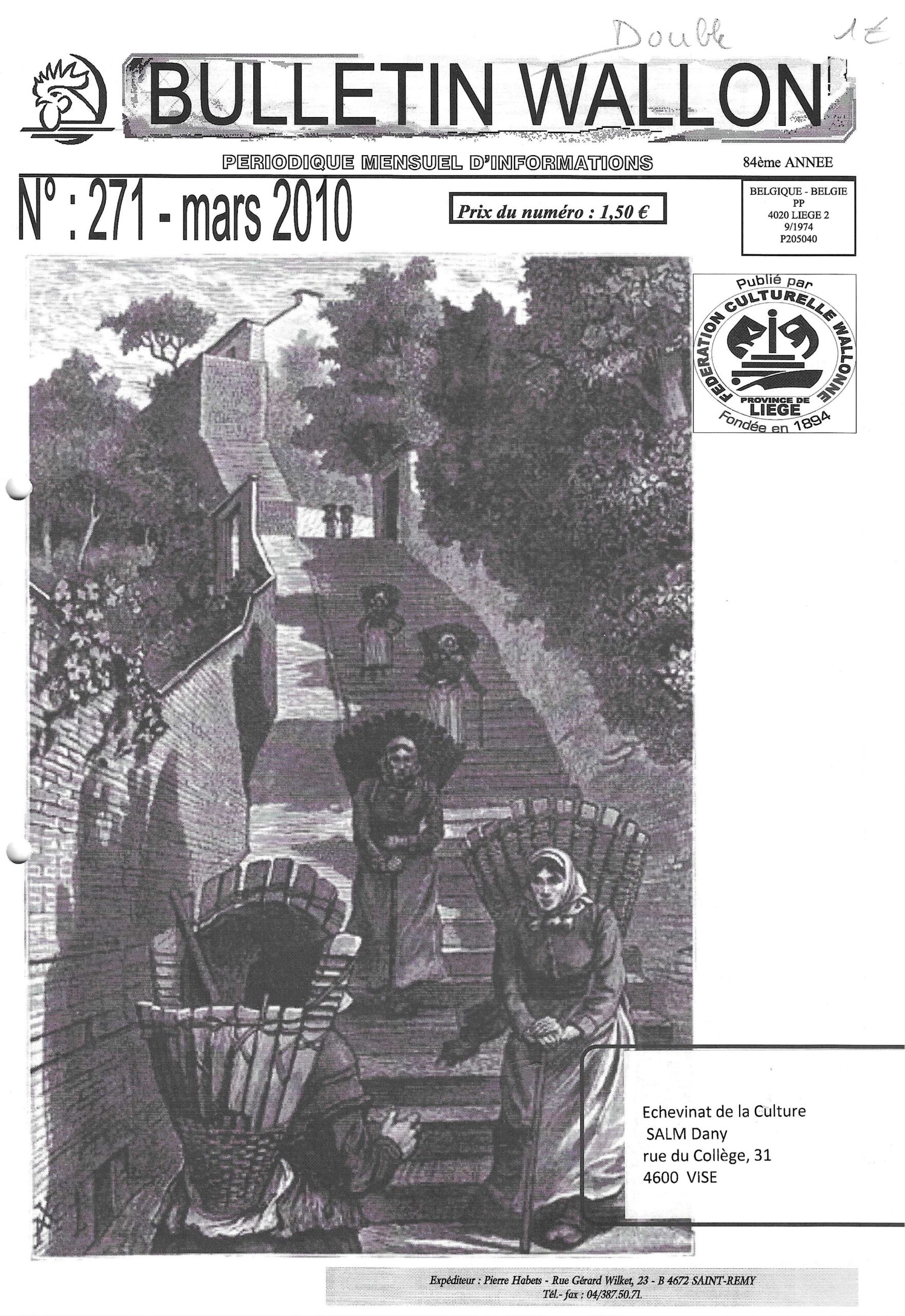 Bulletin Wallon N°271