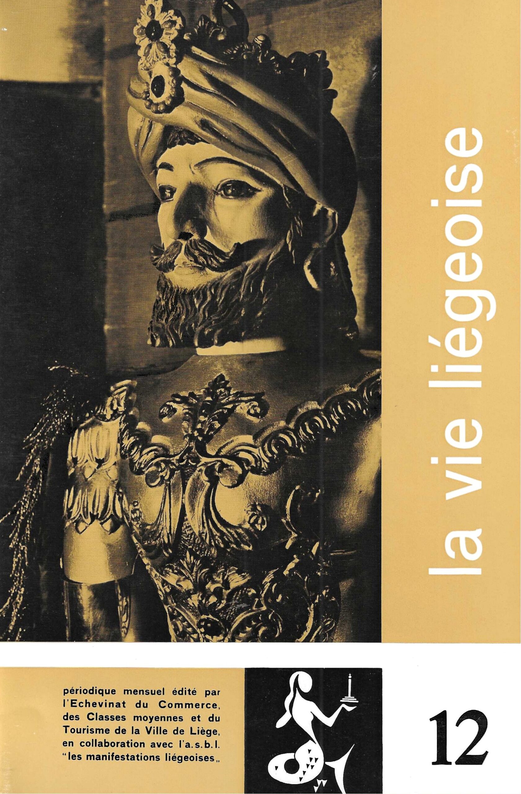 La vie Liégeoise n°12 (1968) – Reconstitution d'un intérieur rustique