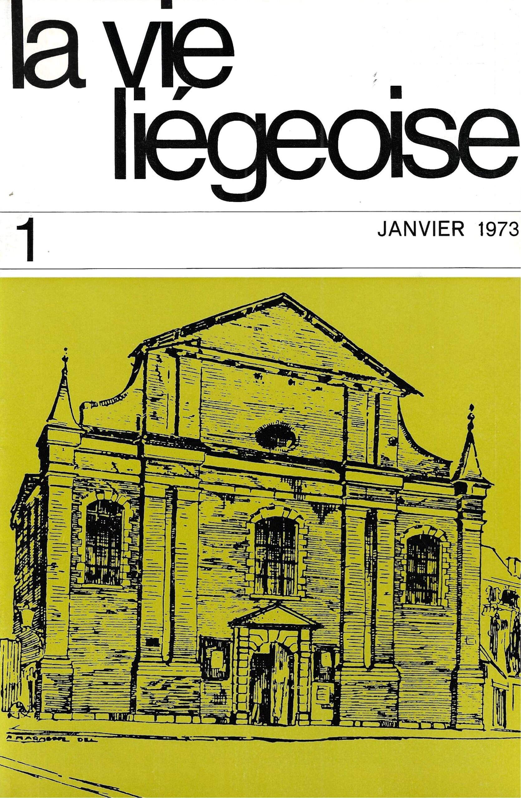 La vie Liégeoise n°1 (1973) – Le quartier d’Amercoeur part. 3