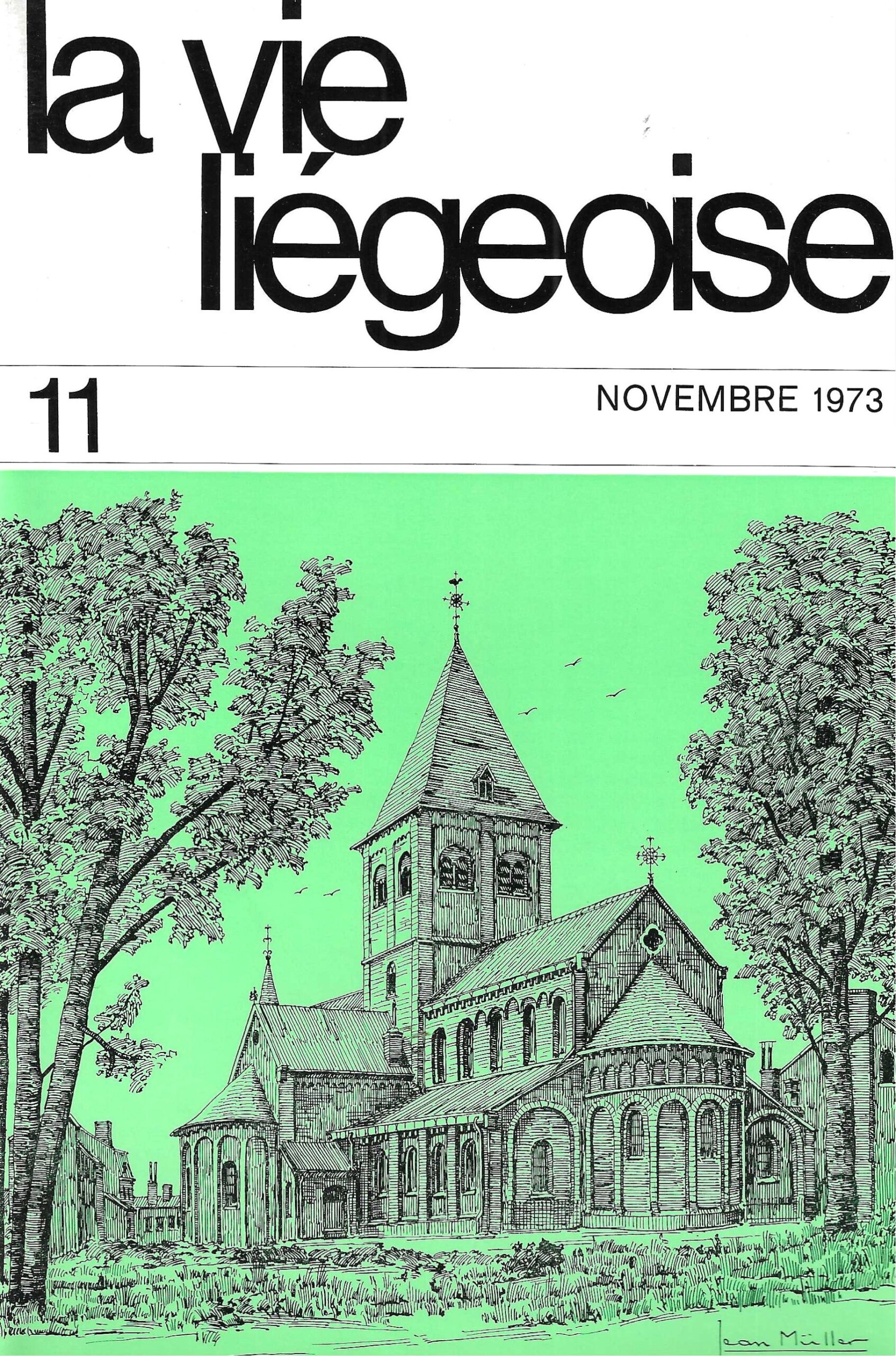 La vie Liégeoise n°11 (1973) – L’église Saint-Gilles à Liège part. 2