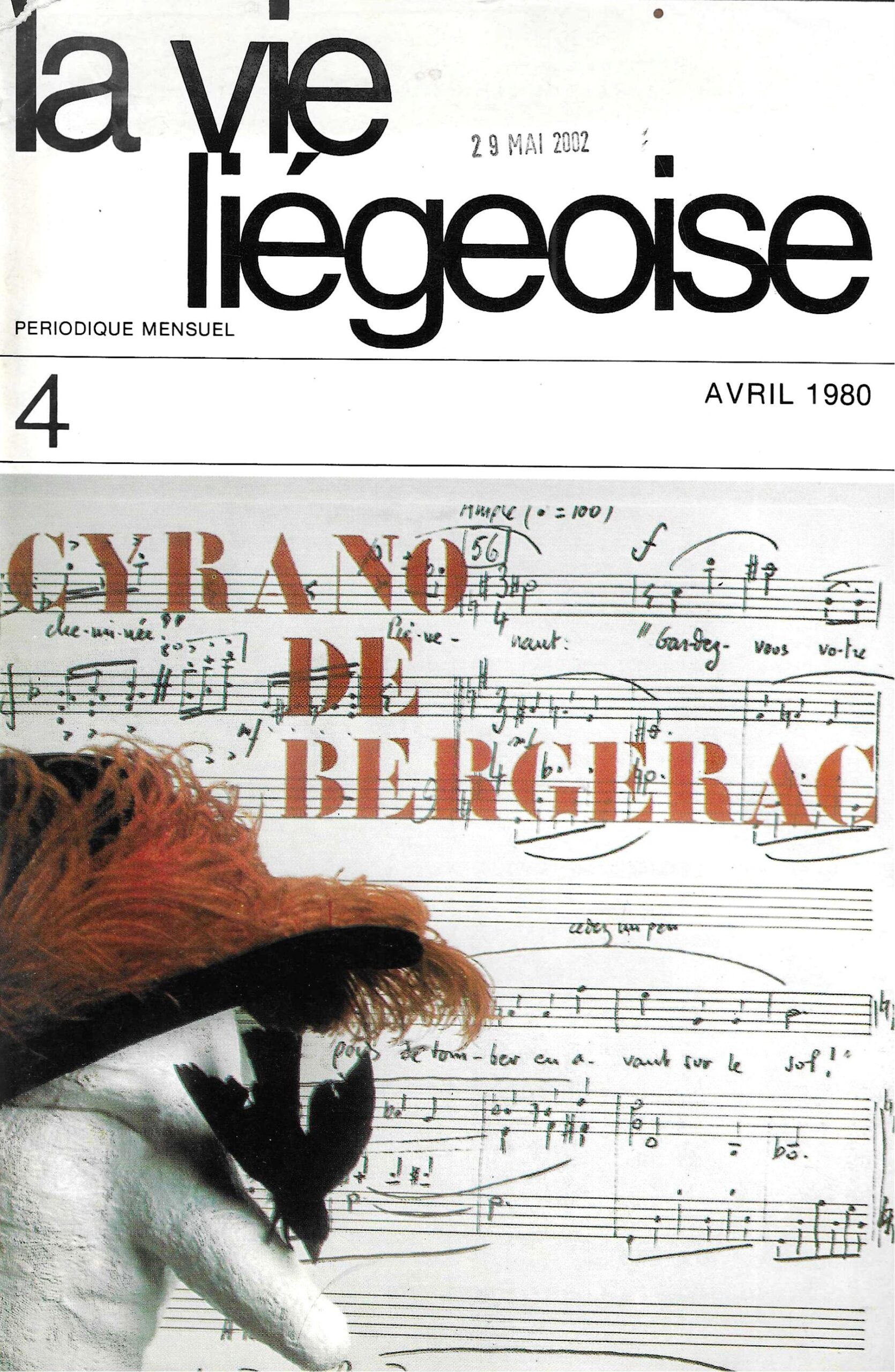 La vie Liégeoise n°4 (1980) – Centre lyrique de Wallonie