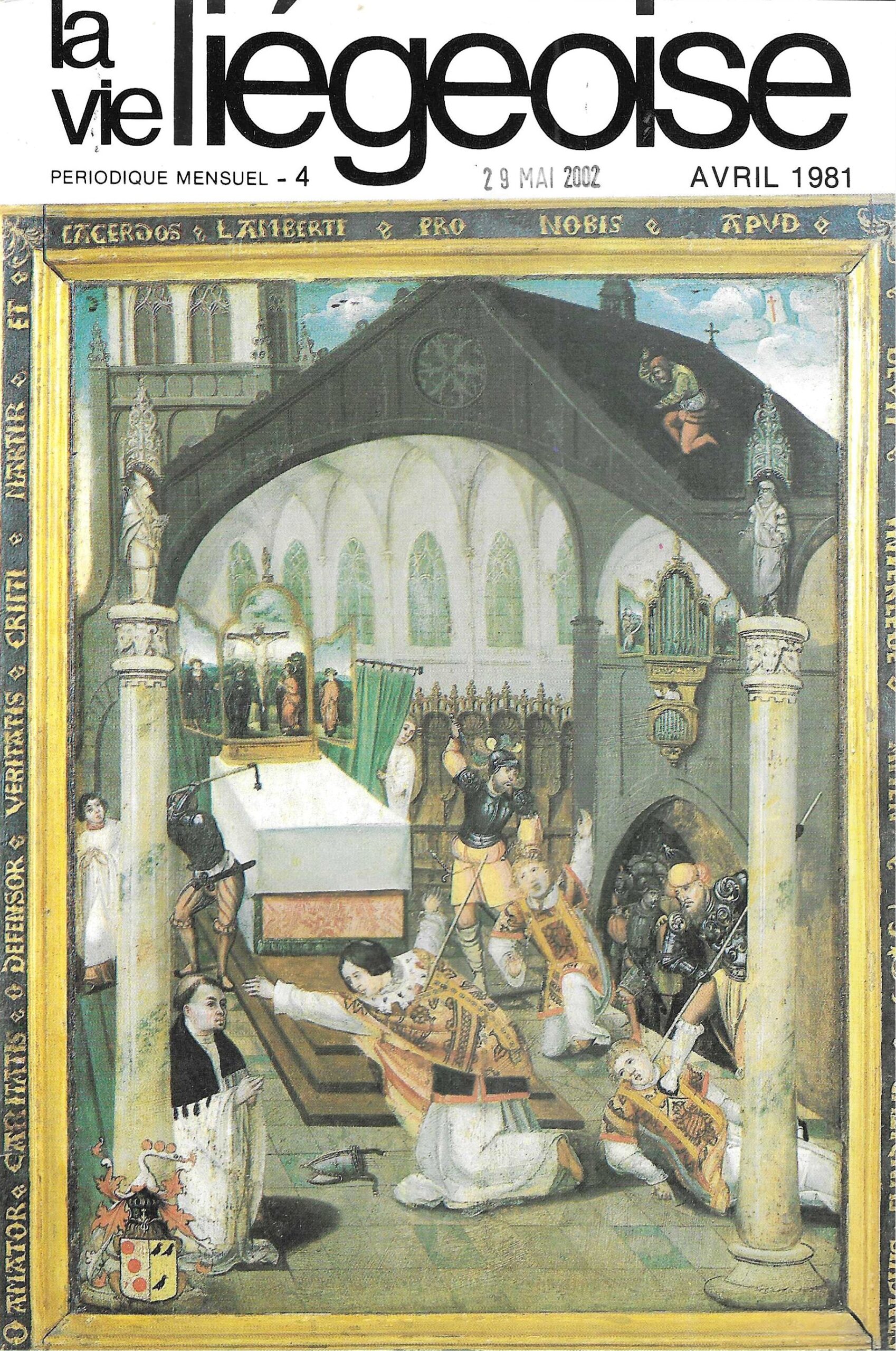 La vie Liégeoise n°4 (1981) – Des "Hommes du feu" au service régional d'incendie : les pompiers