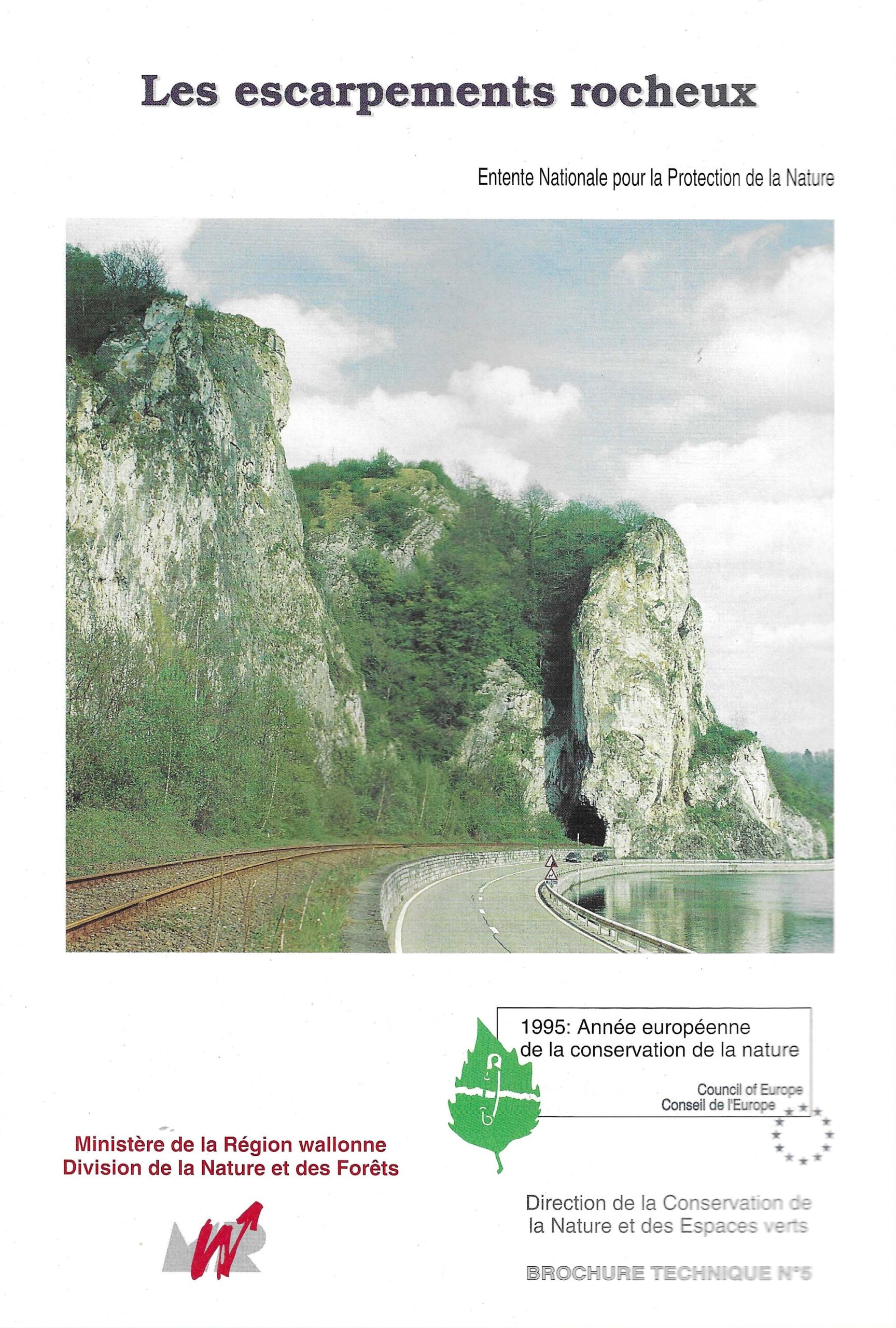 Les escarpements rocheux - Entente Nationale pour la Protection de la Nature (1995)