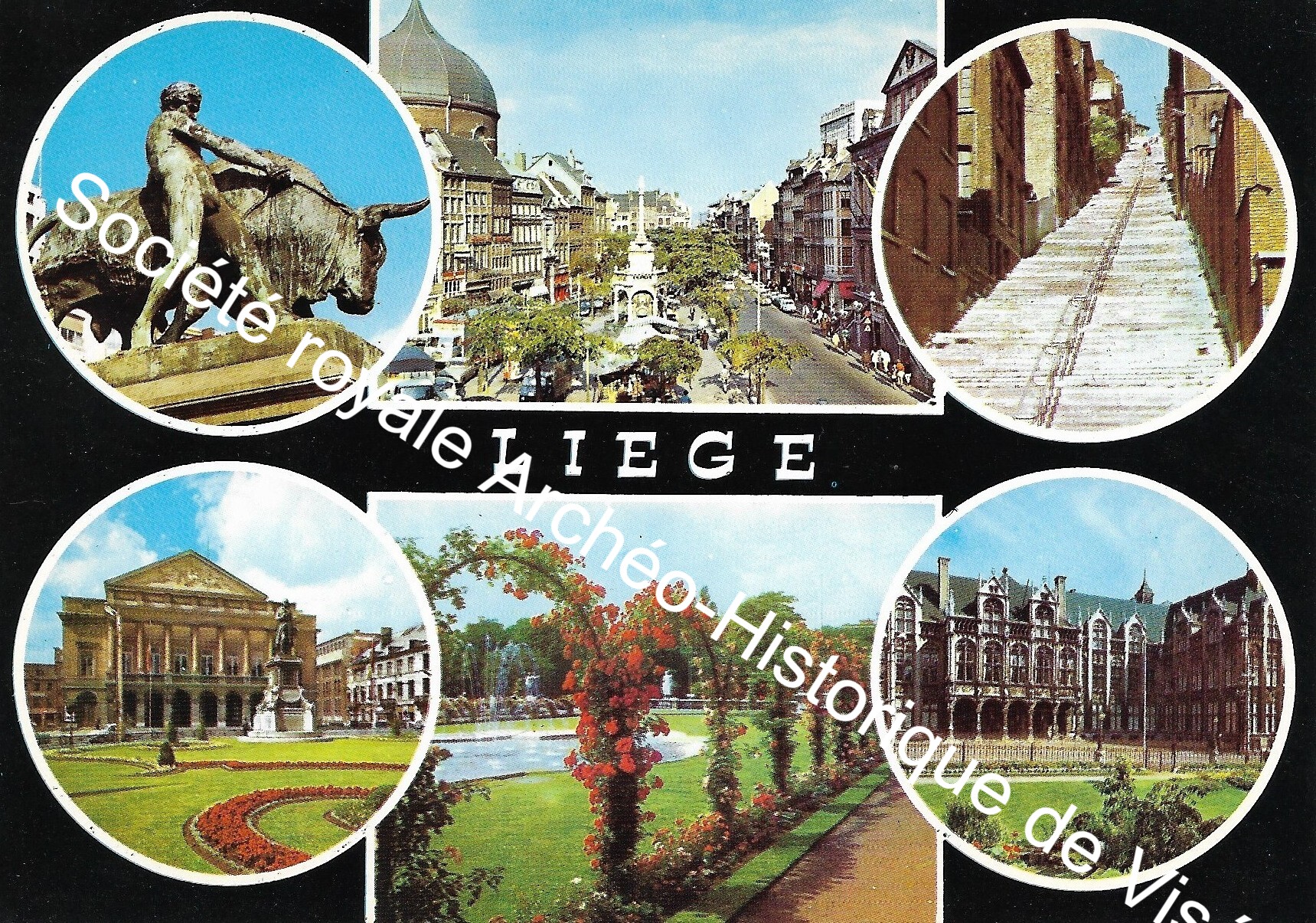 Carte postale - Liège