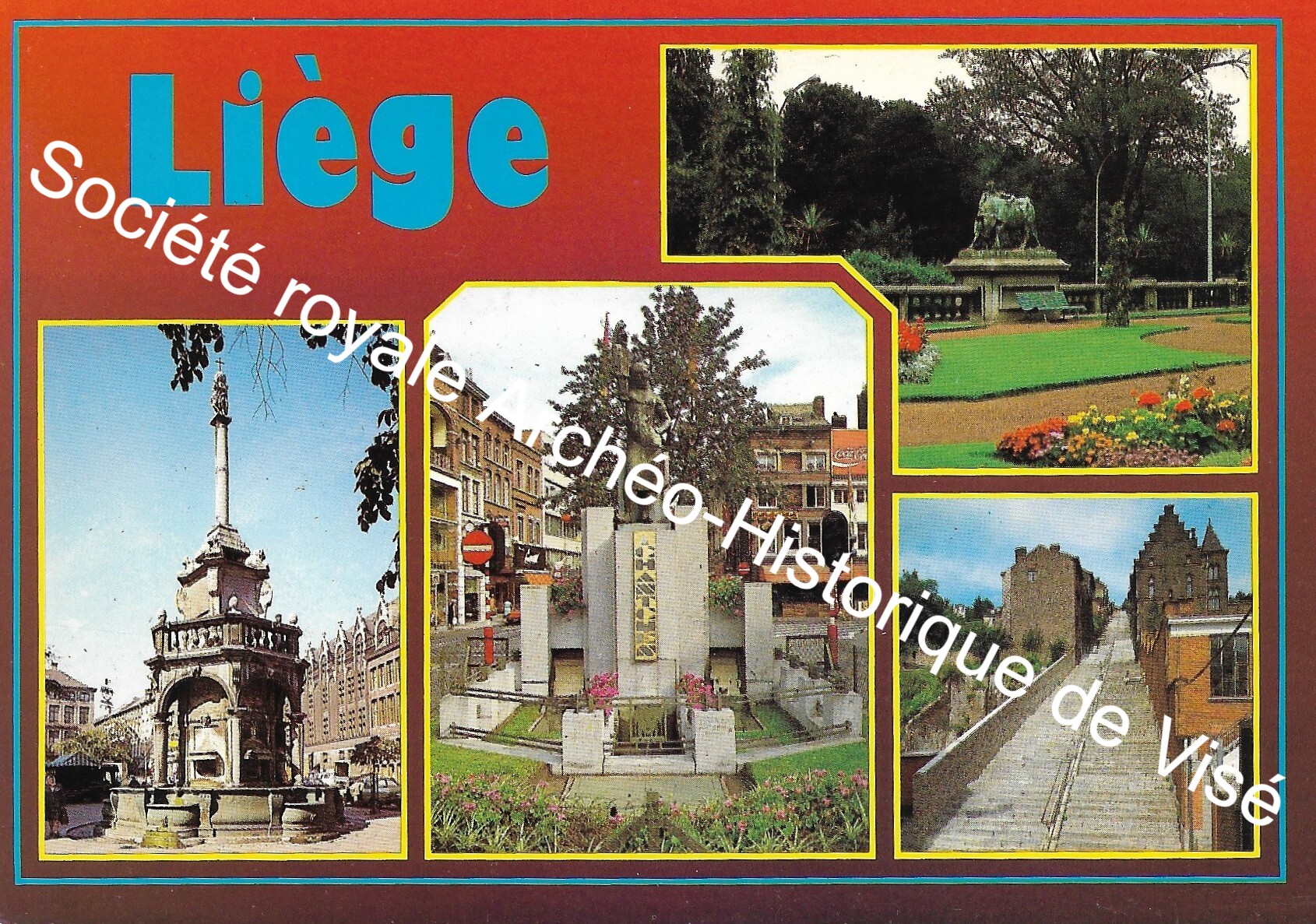 Carte postale - Liège