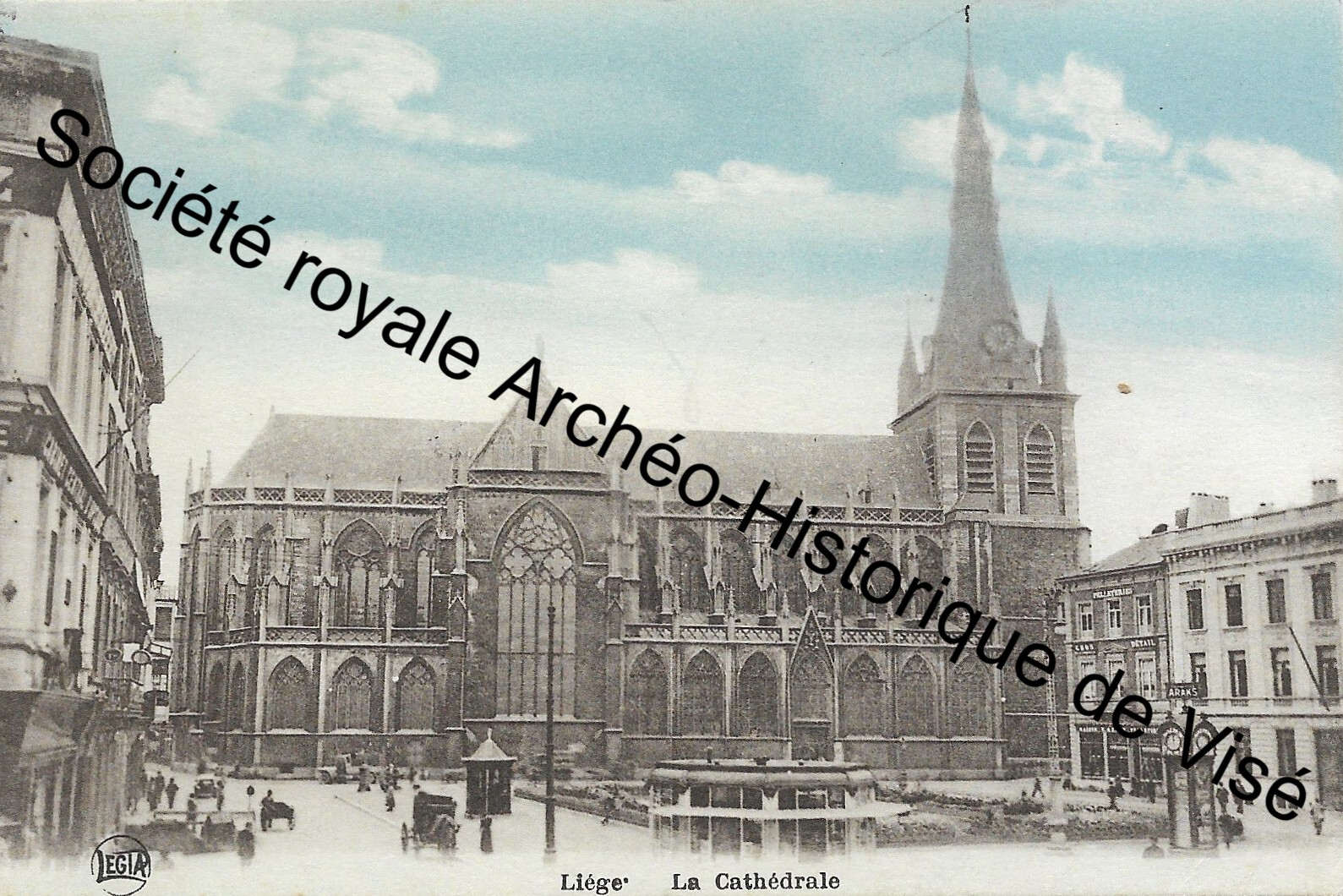 Carte postale - Liège - La Cathédrale