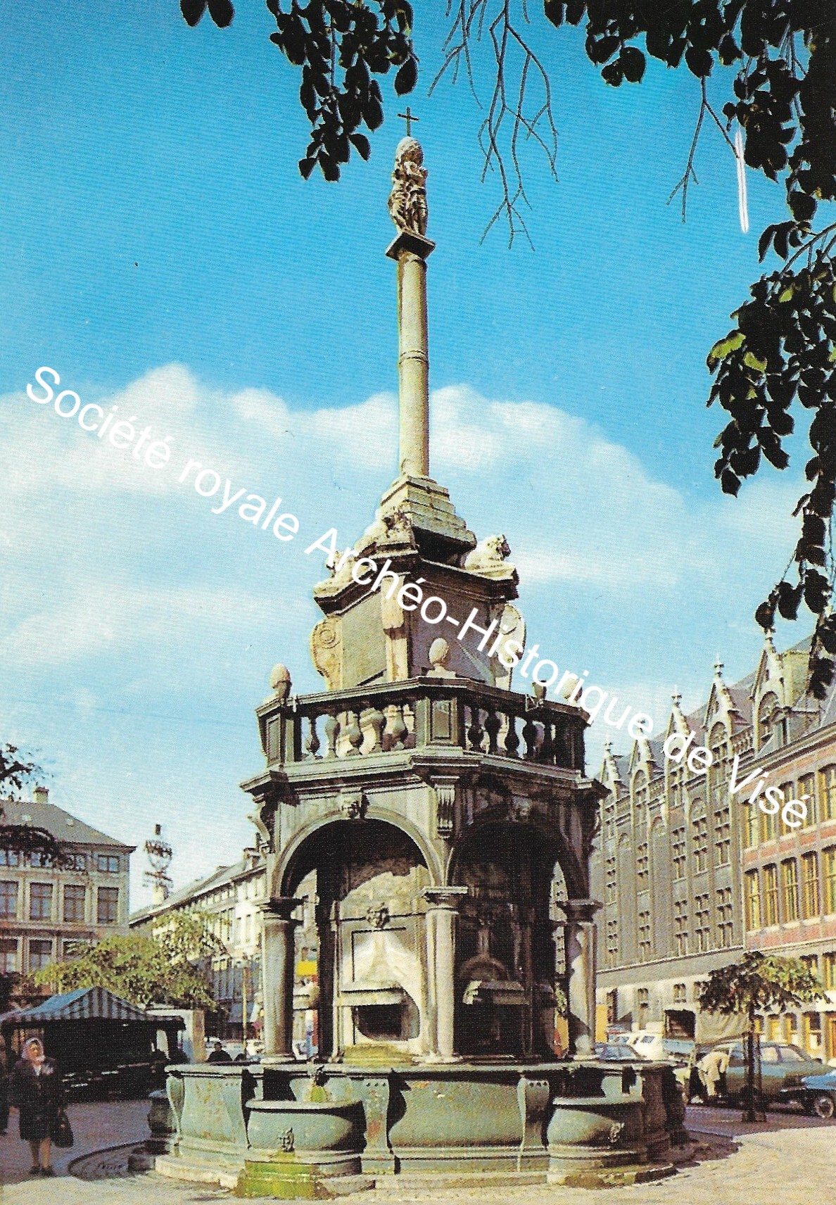 Carte postale - Liège - Le Perron