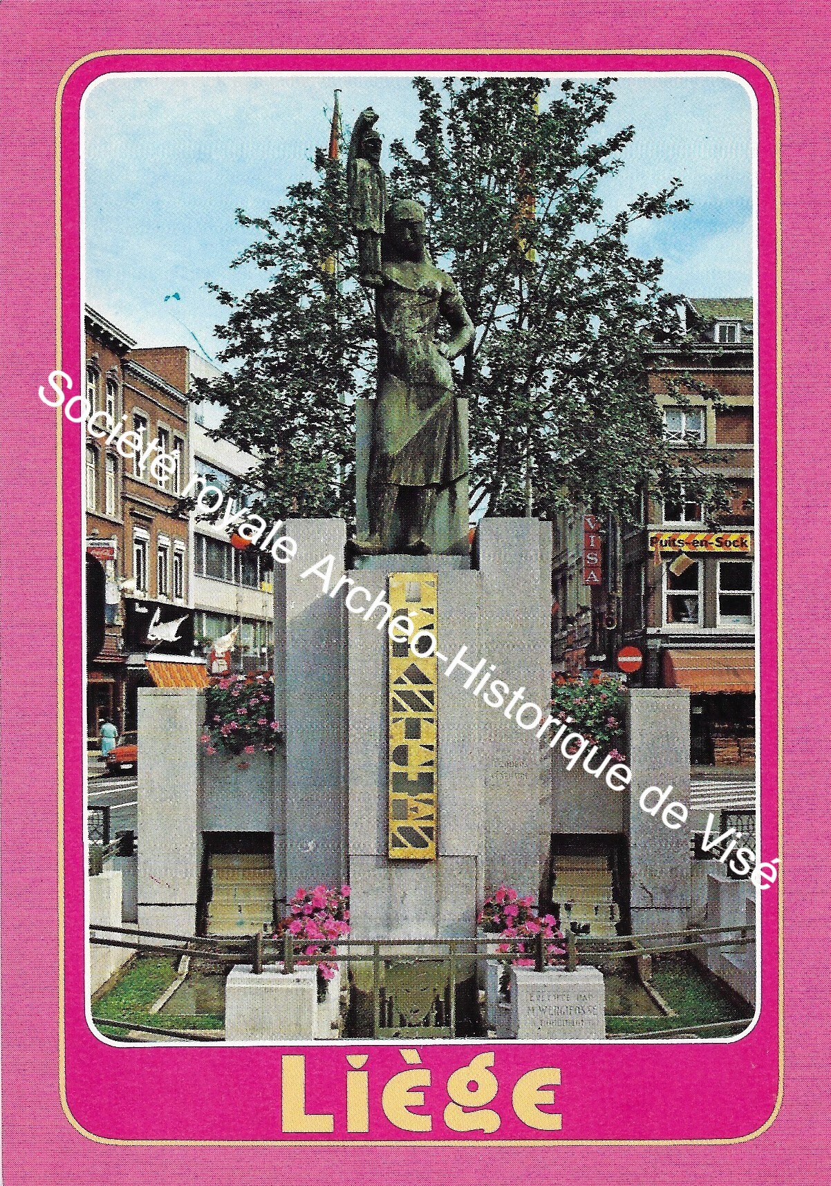 Carte postale - Liège - Tchantchén