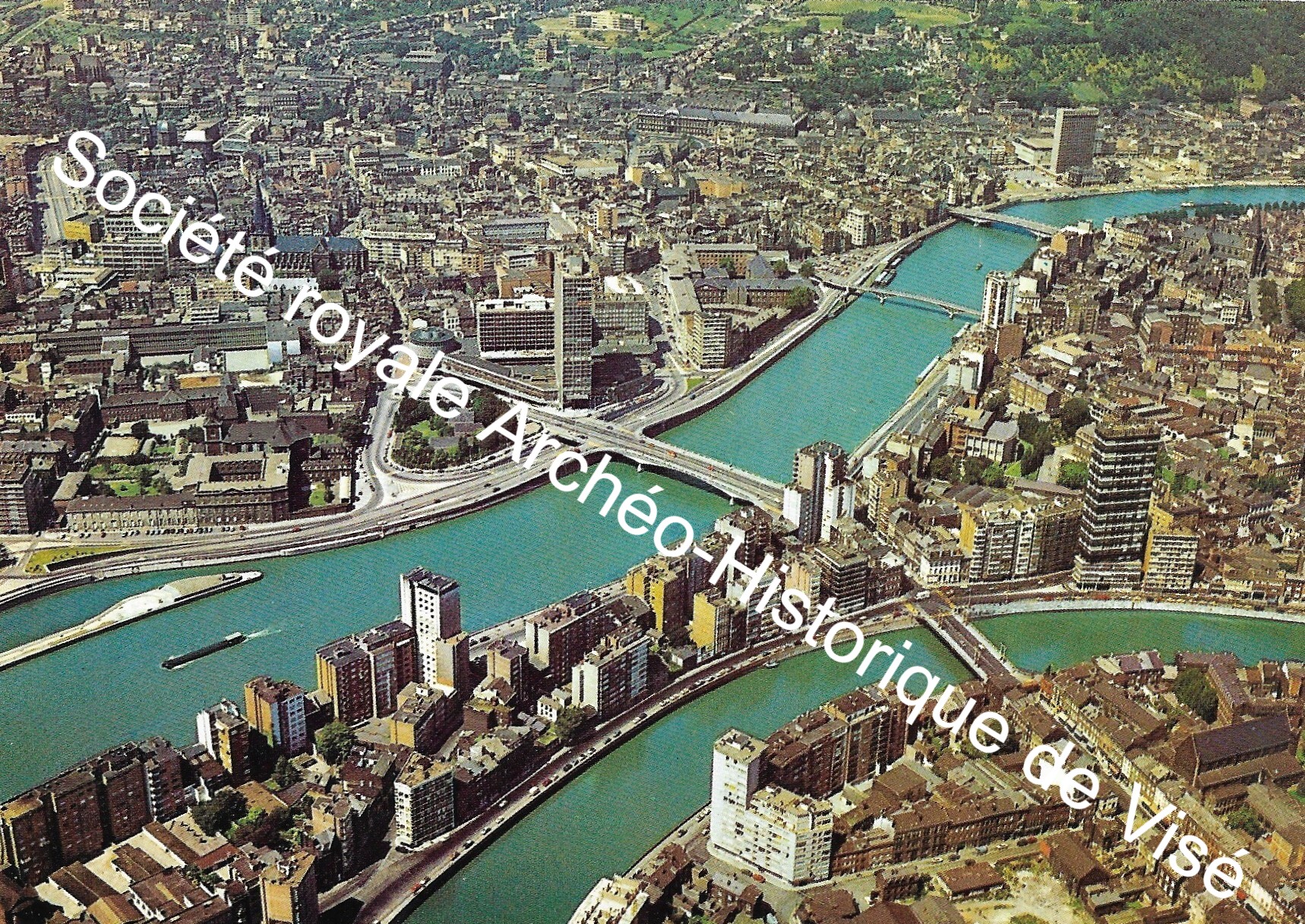 Carte postale - Liège Panorama